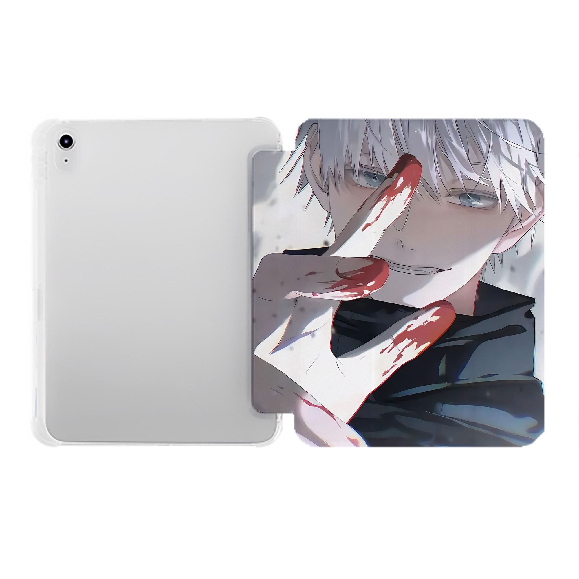 （画像用） SPY×FAMILY间谍家家酒 IPad ケース ペン収納付き 三つ折りスタンド PUレザー×シリコン 対応機種9.5/10.5/10.9インチ